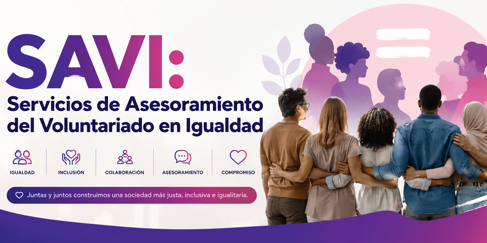 SAVI: Servicios de Asesoramiento del Voluntariado en Igualdad